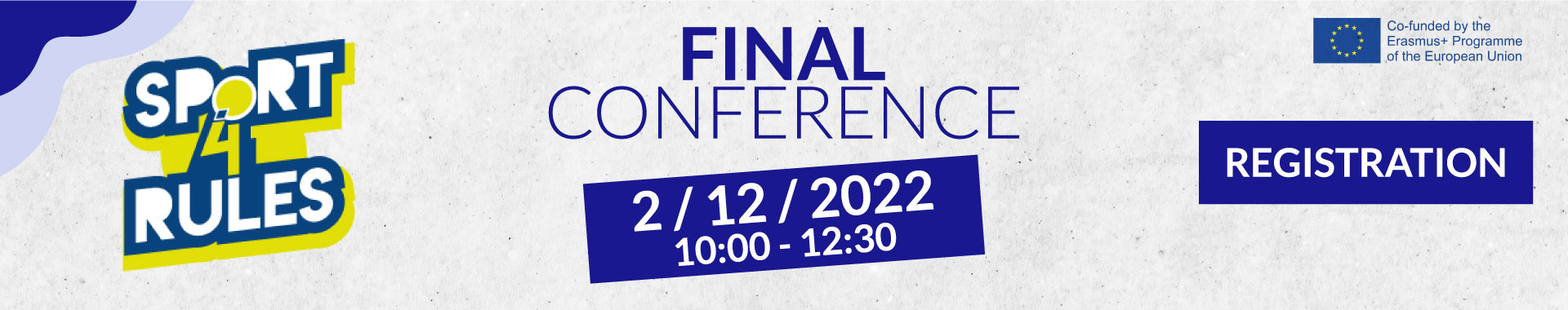 Registration for Final Conference